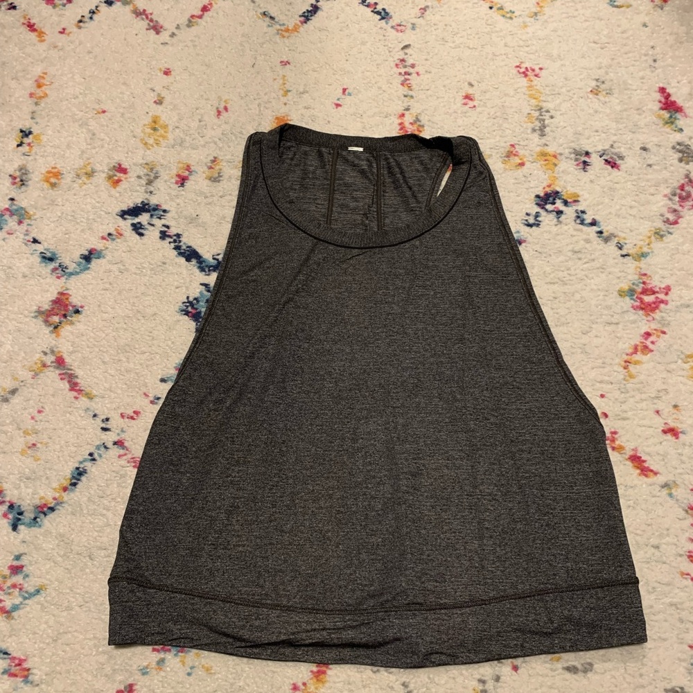 Lululemon Grey Racerback Top!